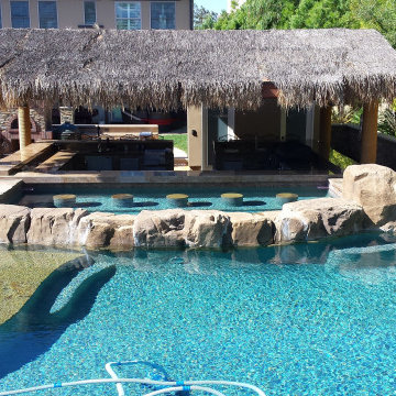 Grotto Party Pool