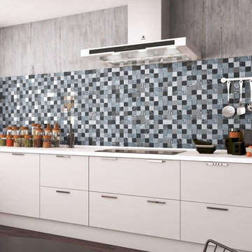 Elements Black and Grey Mosaic Tiles - Direct Tile Warehouse