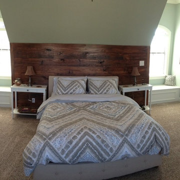 BED with decor
