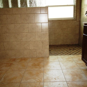 Roll in Shower