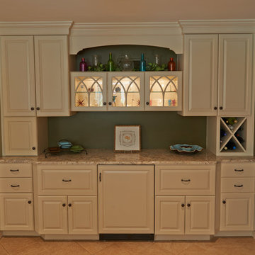 Kitchen provides gathering space for family & friends