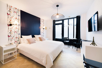 Idées déco pour une chambre campagne.