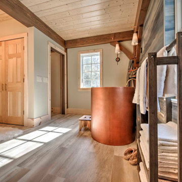 Primary Bath with Copper Tub - West Dover, VT