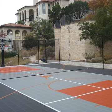 Backyard Sport Court multi sport game courts