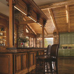 Cherry wood Mode Bar - Kitchen Cabinetry