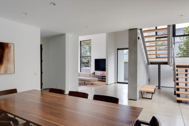 Minimalist home design photo in Orange County