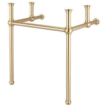 Embassy 30" Wash Stand Only, Gold