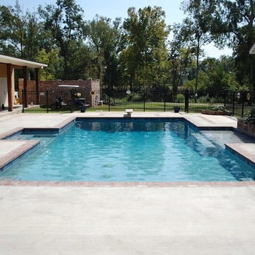 Classic diving pool