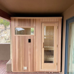 Outdoor Sauna on the Patio - Saunas