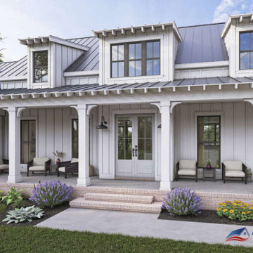 Modern Farmhouse Plan 4534-00057