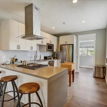 This kitchen gets natural elements