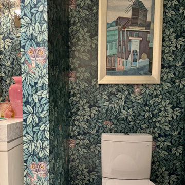 Bathroom Wallpaper installation in Dallas, TX