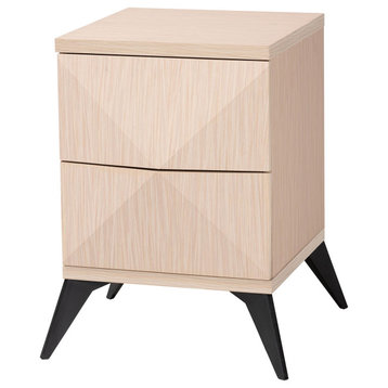 Jessie Two-Tone Nightstand, 2-Drawer