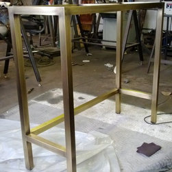 Brass console base - Products