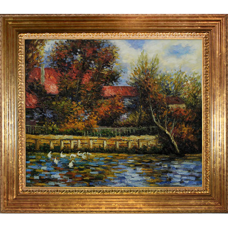 Renoir - Duck Pond Oil Painting