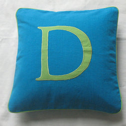 Custom made monogram pillows - Products