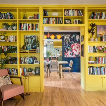 The Library: A Golden Embrace