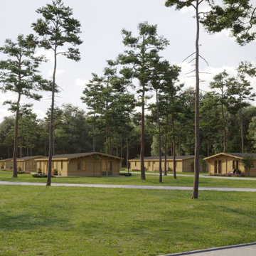Holiday log cabins-Mobile log cabins