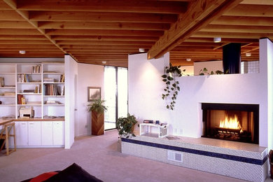 Example of a trendy bedroom design in Orange County