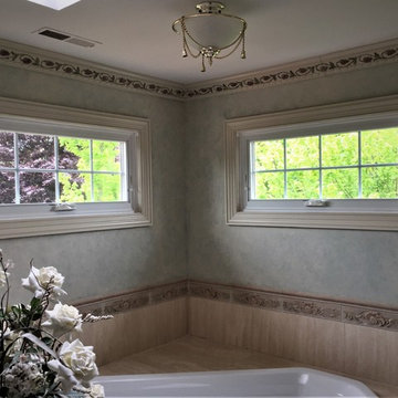 Marvin Infinity Awning Window Installed in Bathroom of Home in NJ