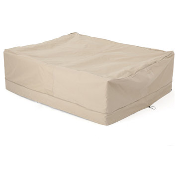 GDF Studio Coverall Outdoor Beige Waterproof Fabric Chat Set Cover