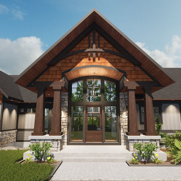 Centennial Lake Custom Waterfront Home