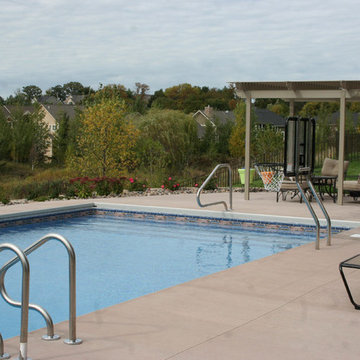 Woodbury In-Ground Pool with Pergola