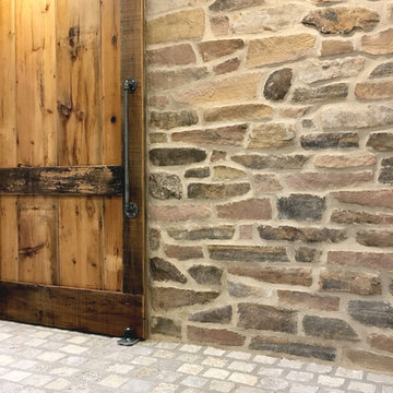 Using stone on interior walls