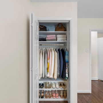 Reach-in Wonderland - Maximizing Space in Rental Home Closets