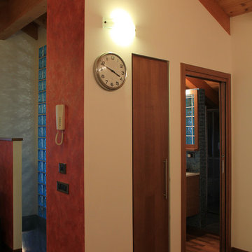 Sbarco della scala ed ingresso bagno