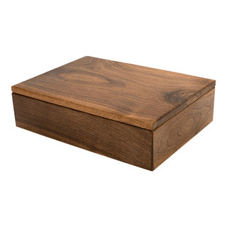 Extra Large Wood Photo Box - Craftsman - Storage Bins And Boxes - by ...