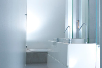 Modernes Badezimmer in Frankfurt am Main