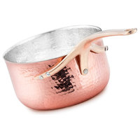 YST - Class Pro Copper Saucepan Silver Lined, 16cm