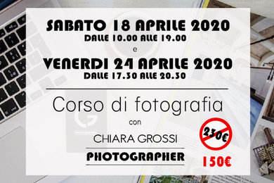 Corso online di Fotografia - Chiara Grossi Photographer
