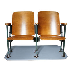 1940s Theater Seats - SOLD - Theater Seating