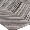 Natural Hide Cowhide Gray/Ivory Area Rug
