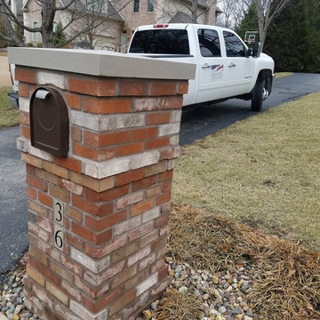Brick Mailbox in Creve Coeur, Mo