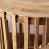 GDF Studio Hogan Natural Finished Mango Wood Nesting Tables, Set of 2