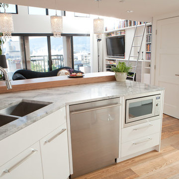 Vancouver Condo Featuring German Engineered Hardwood by HARO