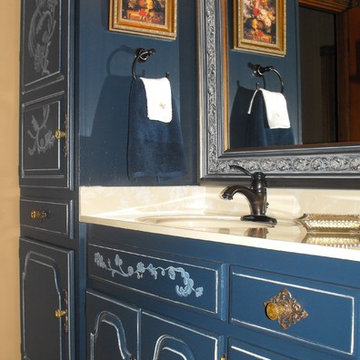 Color Me "Blue" Bath Remodel