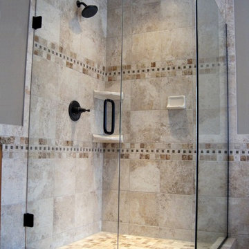 Frameless Corner Shower