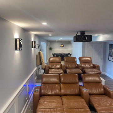 Basement Remodel, Amherst, NH