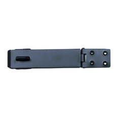 Renovator Supply Rensup Door Hardware Houzz Renovator S Supply Black Cast Iron Medium Hasp 8 25in Inch Wide Door Hardware