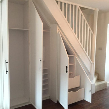 Hitchin Under Stairs Cupboards and Alcove Cabinet