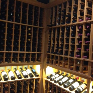 Affordable Philippine Mahogany wine cellar