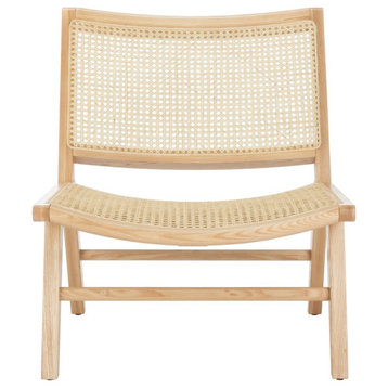 Safavieh Couture Auckland Rattan Accent Chair, Natural