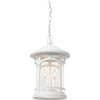 Quoizel MBH1911W Three Light Outdoor Hanging Lantern Marblehead White Lustre