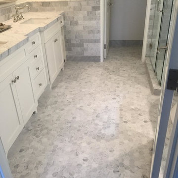 Complete master bathroom remodeling in Pacific Palisades.