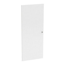 Porte battante SPACEO Home 100 x 40 x 1.6 cm, blanc brillant - Interior Doors