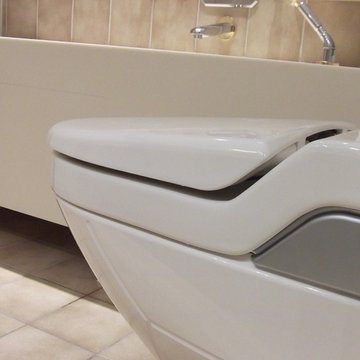 unterfahrbare Corian-Badewanne